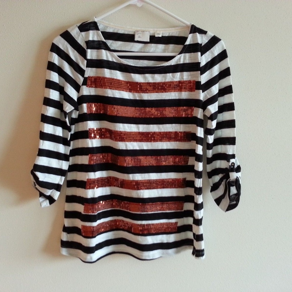 Anthropologie Postmark stripe shirt - womens XS